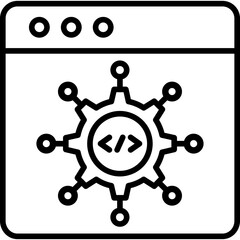 Obraz premium Framework Icon