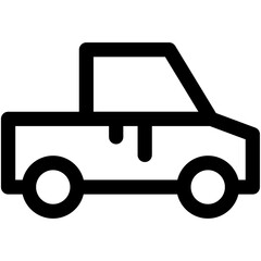 Pickup Vector Icon