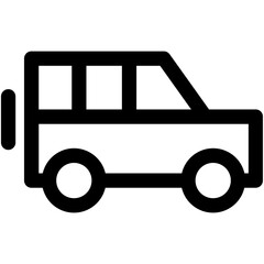 Jeep Vector Icon