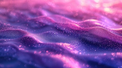Fototapeta premium Abstract waves background, purple magenta waves particle