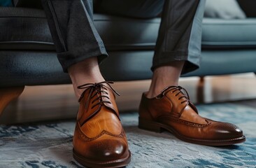 Sleek Haven: A Dance of Elegance in Brown