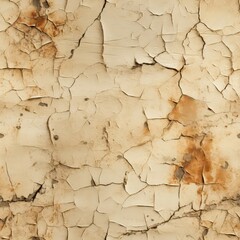 Naklejka premium Seamless abstract cracked texture concrete pattern background
