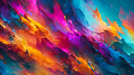 Colorful oil paint abstract background.