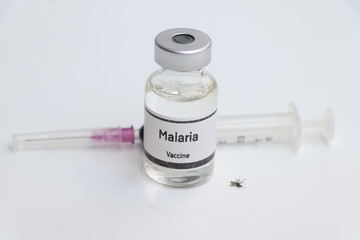 Malaria vaccine in a vial, immunization and treatment of infection