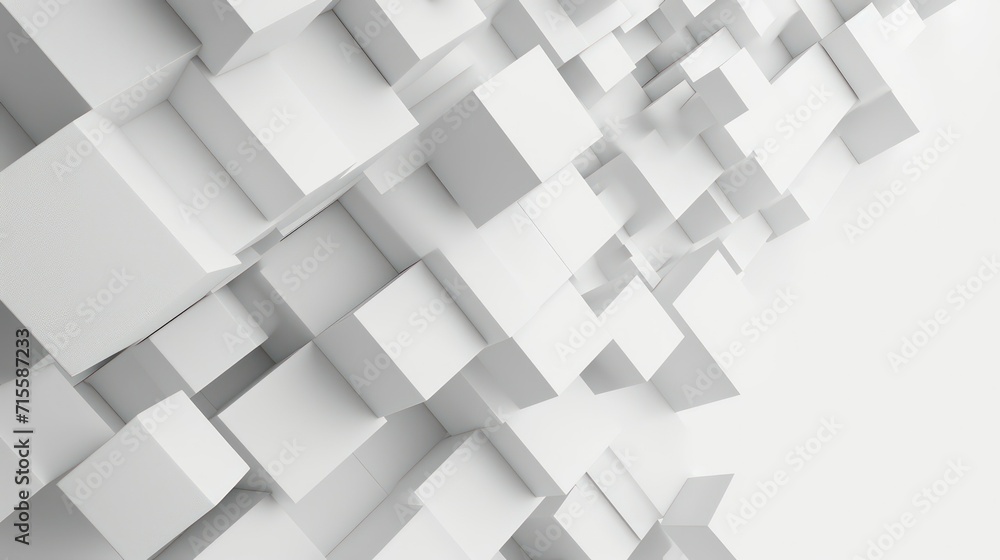 Poster abstract background with squares
