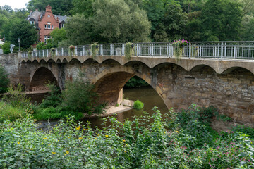 Fototapeta premium Glanbrücke in Meisenheim an der Glan