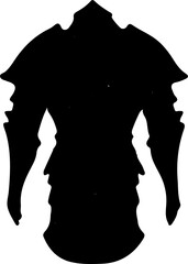armor design illustration isolated on transparent background
