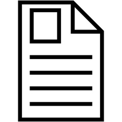 Document Vector Icon