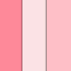 3-color partition background, rose color