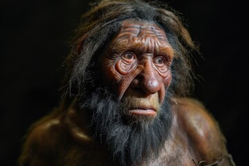 Chronicles of prehistoric life: primitive man, delving into the mysteries of early human existence, tools, culture, and survival in the ancient epochs of our evolutionary past