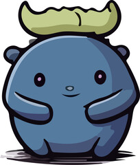 beast vector design illustration isolated on transparent background
