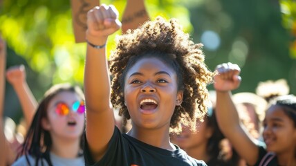 Empowerment in Action: Youth Uplifted in Unity and Strength