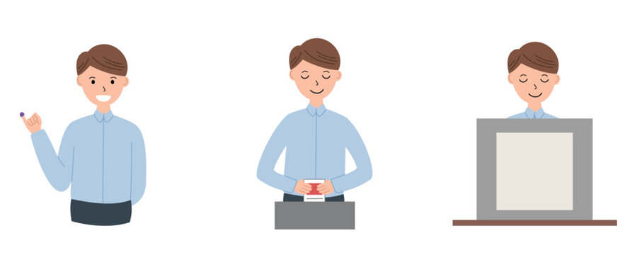 Set of indonesian election. Indonesian Election Day vector illustration. People holding election papers calling to vote in election day.