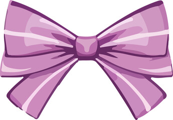 gift bow vector design illustration isolated on transparent background
