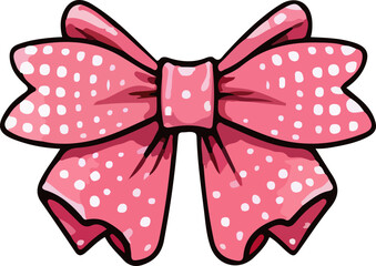 gift bow vector design illustration isolated on transparent background
