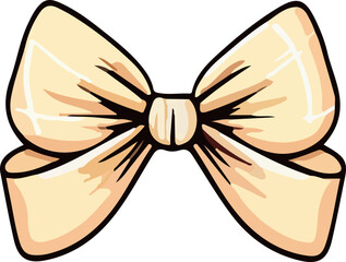 Naklejka premium gift bow vector design illustration isolated on transparent background 
