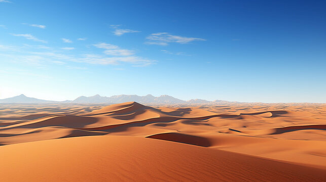 sand dunes in the desert high definition photographic creative image © Ghulam