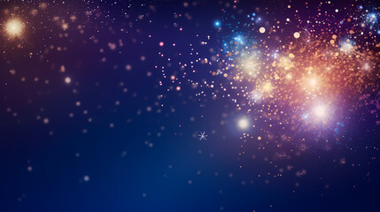 Obraz premium Fireworks background for celebration, holiday celebration concept
