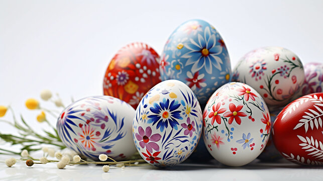Draw patterns on eggshells during various festivals.