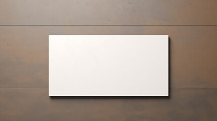 Obraz premium blank white board on wall