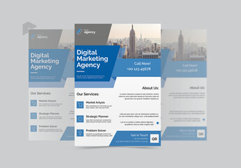 Digital Business Flyer Layout
