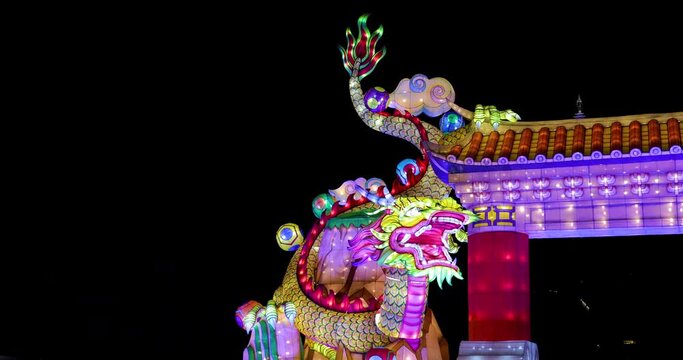 Taiwan, Taipei, lively, lantern festival, Xianglong Xianrui, lantern