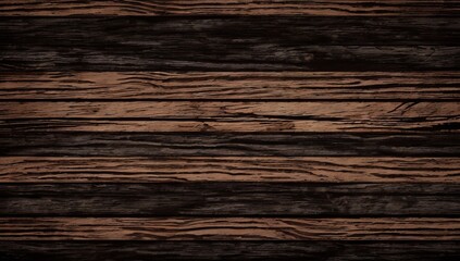 Fototapeta premium Horizontal Oak Wood Panel Texture Background with Brown Planks, Old Weathered Wall, and Natural Hardwood Pattern