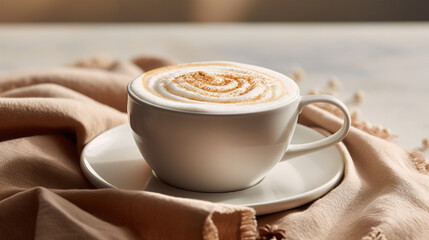 cup of cappuccino