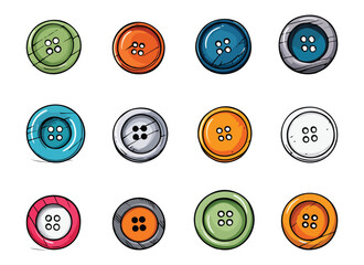 button vector design illustration isolated on white background
