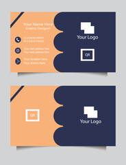 Fototapeta premium Elegant Corporate Business Card Design