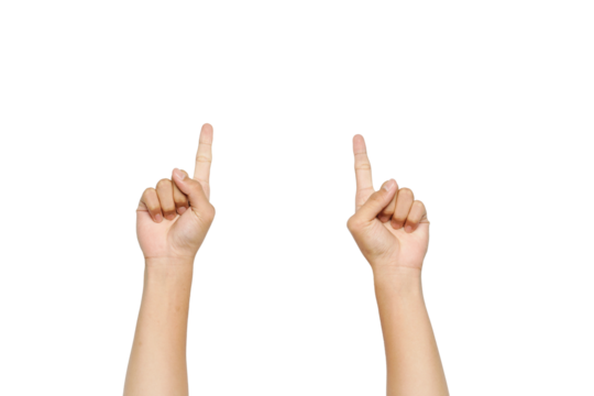 PNG Picture of Hand Gesture