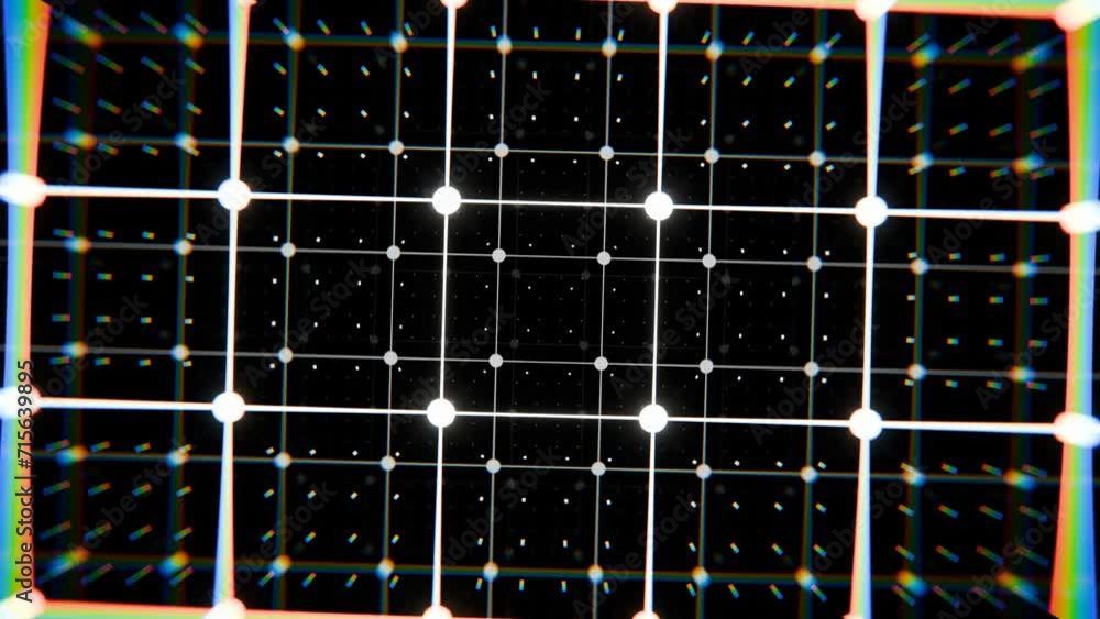 Poster abstract background with grid lines