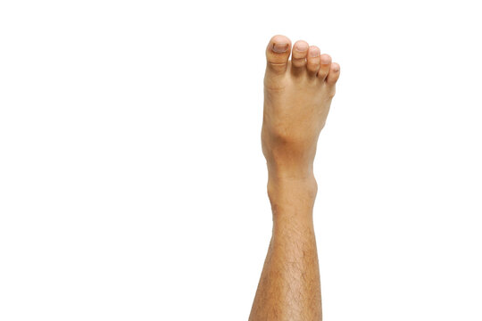 PNG Picture of foot in up