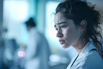 A somber portrayal of the impact of allergies