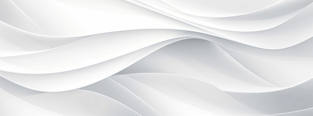Fototapeta premium an awesome white and geometrical pattern background, in the style of paper cut-outs, sketchy lines, futuristic organic, subtle, creased, expansive, rounded