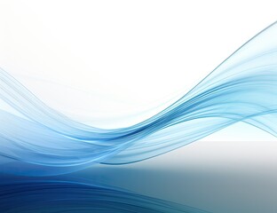Abstract background blue on white