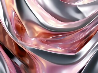 Metalic Fluid Fabric Liquid background color