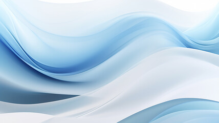 Fototapeta premium Abstract wavy shapes in colourful line curve motion graphic style