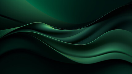 dark green modern abstract background