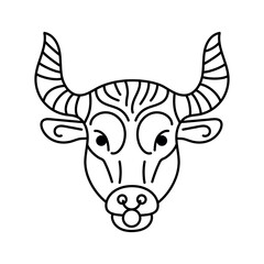 Taurus color concept. Zodiac sign. Astrology and horoscope
