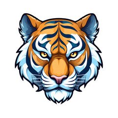 cute tiger art illustrations for stickers, tshirt design, poster etc