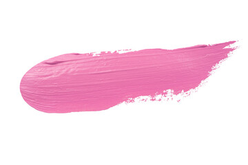 Paint brush stroke texture watercolor isolated on a white background