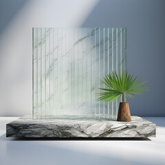 product showcase stand 3d display podium