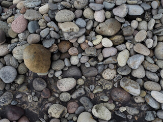 stones on the beach