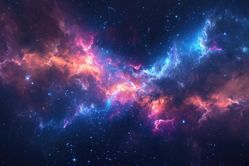 Deep space stars nebulae , high resolution background