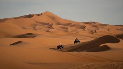 Quad experience in Sahara Desert © Joel