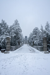 A winter idyll on a mountain near Belgrade
