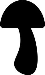 mushroom design illustration isolated on transparent background