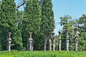 Caprarola, Palazzo Farnese ed i suoi giardini, Tuscia di Viterbo - Lazio