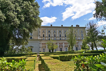 Fototapeta na wymiar Caprarola, Palazzo Farnese ed i suoi giardini, Tuscia di Viterbo - Lazio